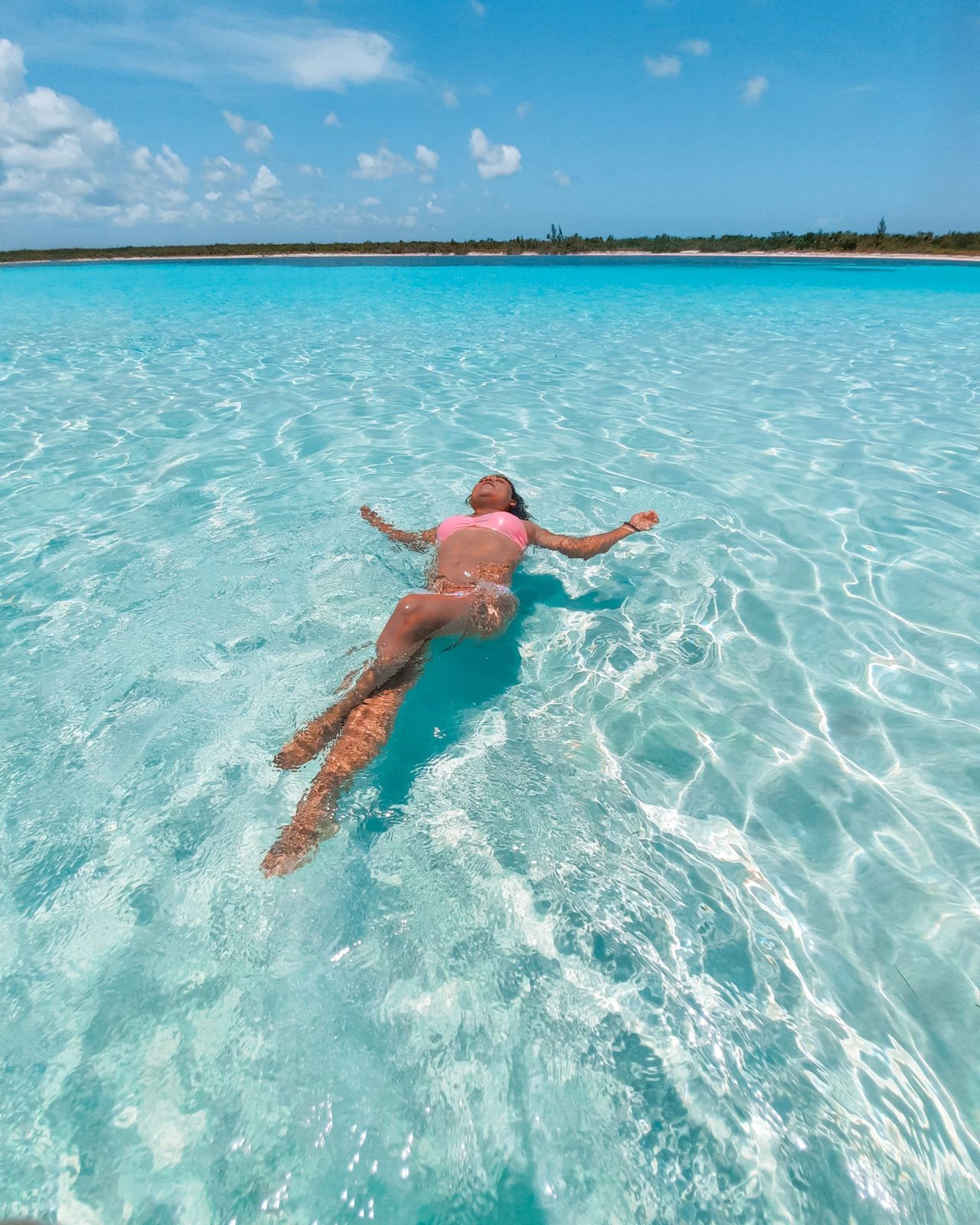 Aguas cristalinas de Bacalar